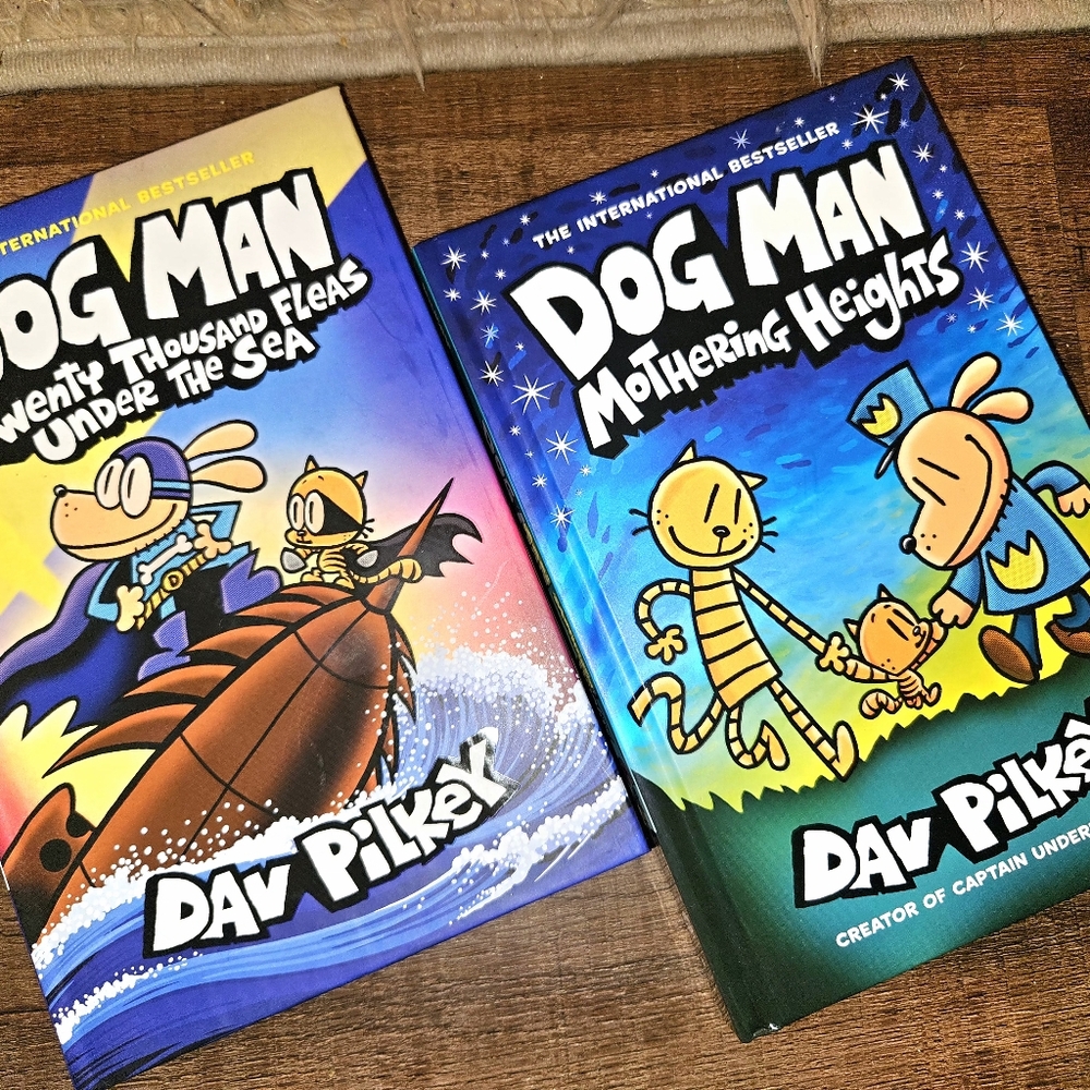 DOG MAN: "Twenty Thousand Fleas Under the Sea" & "Mothering Heights"